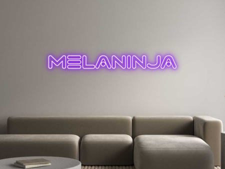 Custom Neon: MELANINJA Online Sale