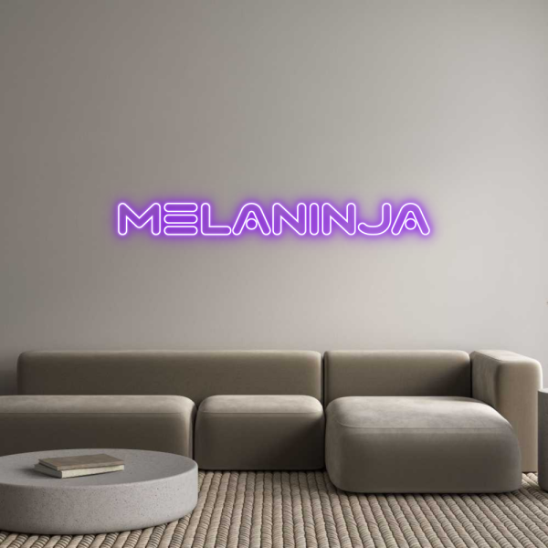 Custom Neon: MELANINJA Online Sale