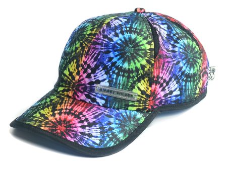 Rainbow Tie-Dye Active Hat Online now