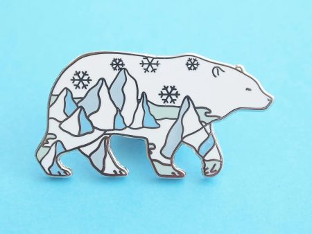 Polar Bear Enamel Pin Online