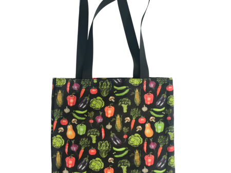 Fresh Veggies Canvas Shopping Tote Online Sale