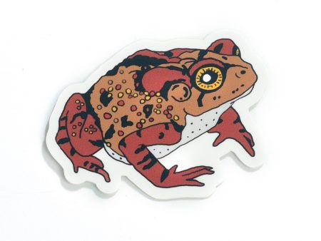 Southern Toad Vinyl Sticker Online