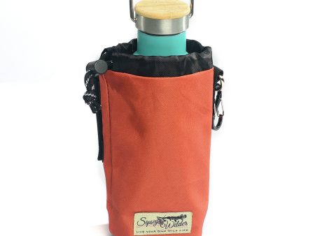 Campfire Orange Water Bottle Holder on Sale