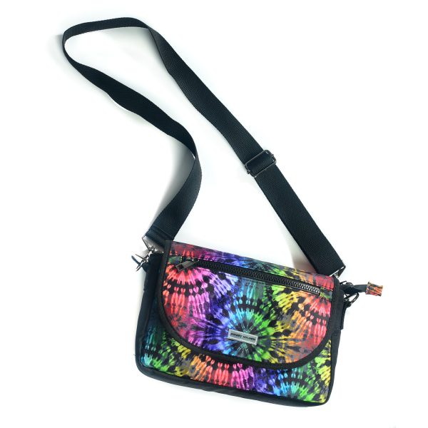 Rainbow Tie-Dye Stride Crossbody on Sale