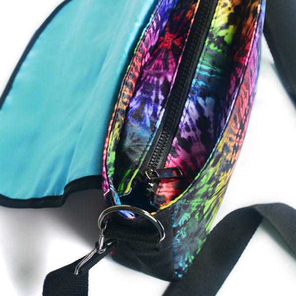 Rainbow Tie-Dye Stride Crossbody on Sale