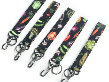 Fresh Veggies Wristlet Key Fob Fashion