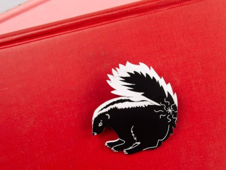 Skunk Acrylic Pin on Sale