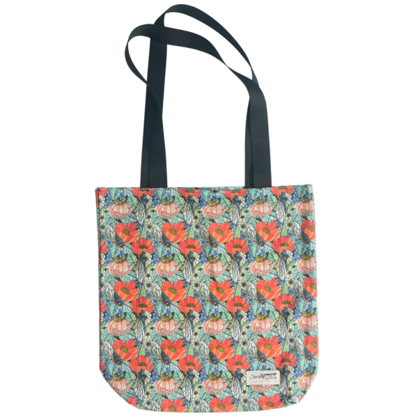 Summer Chorus Canvas Shopping Tote Online Sale