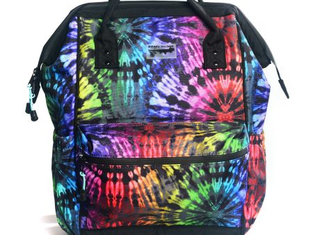 Rainbow Tie-Dye Laptop Backpack Sale