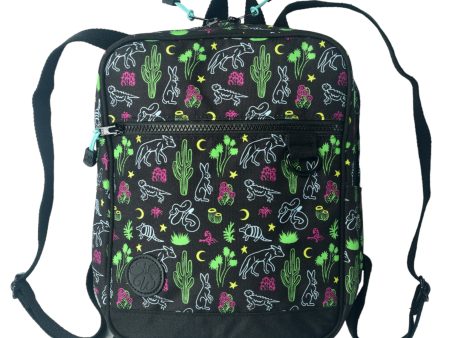 Neon Desert Mini Tablet Backpack For Cheap