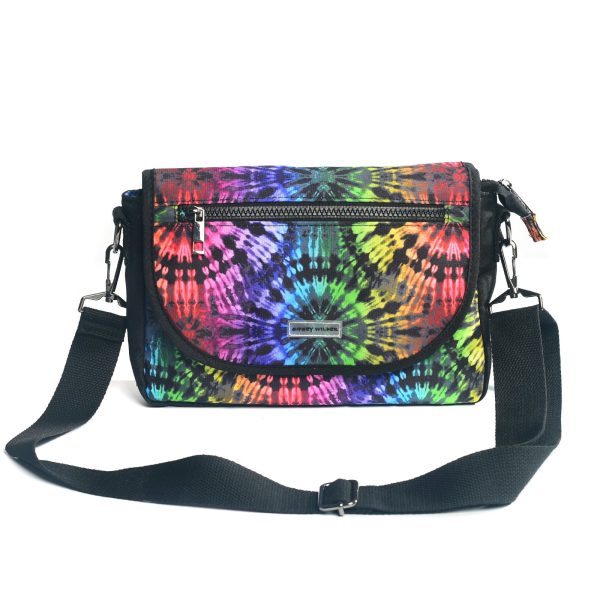 Rainbow Tie-Dye Stride Crossbody on Sale