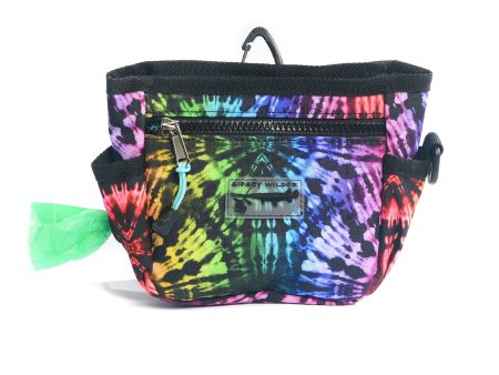 Rainbow Tie-Dye Tail-Along Pouch 2.0 Cheap