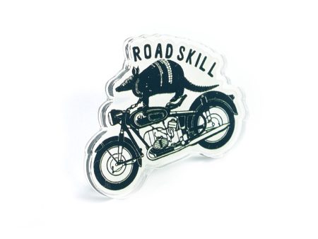 Acrylic Road Skill Armadillo Pin Supply