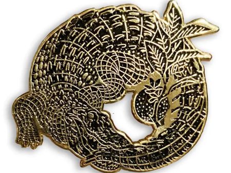 Ouroboros Gator Enamel Pin Discount