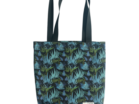 Follow the Ferns Canvas Shopping Tote Sale