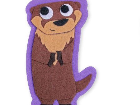 Bastian the River Otter Patch Fashion