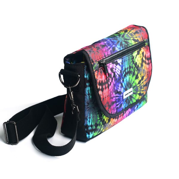 Rainbow Tie-Dye Stride Crossbody on Sale