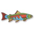 Rainbow Trout Large Sticker Online now